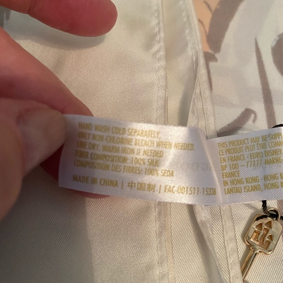 Disney Kingdom Couture Collection Silk Scarf - Picture 6 of 9